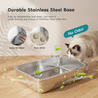 Litter box interior