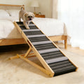Adjustable wooden sofa ramp